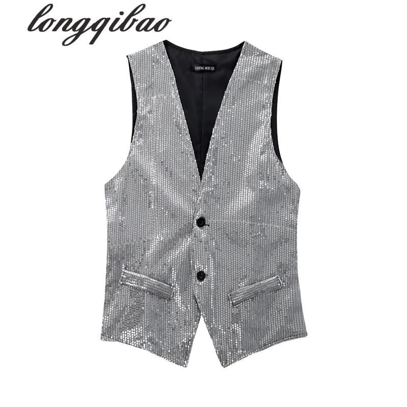 Horse riding jazz dance costume photography chorus men and women sequins vest(8 colors optional)
Horse riding jazz dance costume photography chorus men and women sequins vest(8 colors optional)