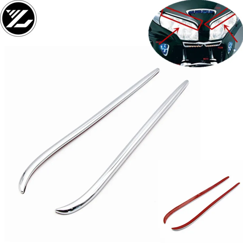 For HONDA Gold wing GL1800 modified headlight trim strip 2001-2011 shroud trim strip headlight plating decoration protection
For HONDA Gold wing GL1800 modified headlight trim strip 2001-2011 shroud trim strip headlight plating decoration protection