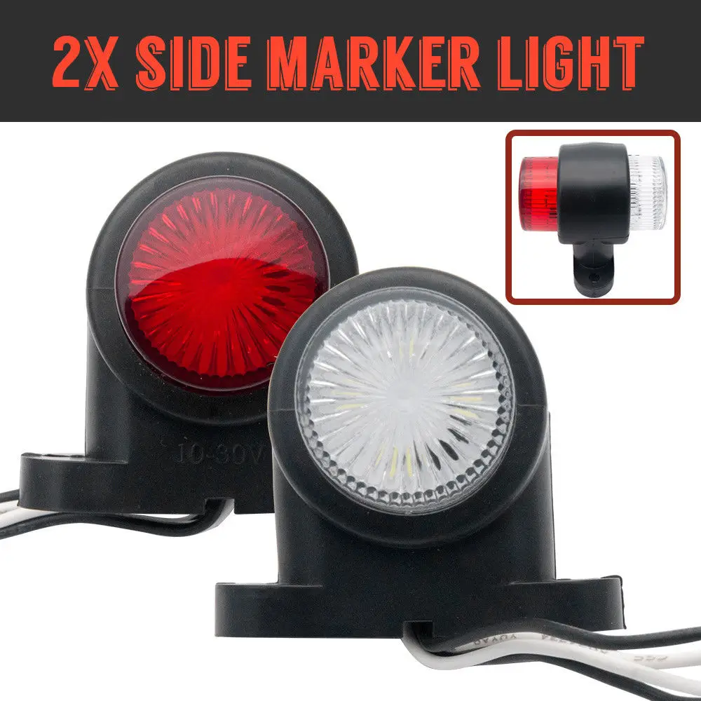 Pair 8 LEDs Rubber Outline Truck Trailer Lorry Caravan side marker outline trailer Truck Lorry Clearance lamp 8LEDS
Pair 8 LEDs Rubber Outline Truck Trailer Lorry Caravan side marker outline trailer Truck Lorry Clearance lamp 8LEDS