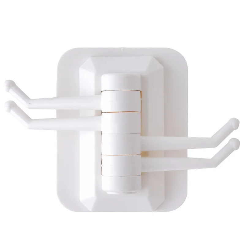 Rotatable hook strong adhesive towel rack Bathroom wall rack without punching and no trace hook
Rotatable hook strong adhesive towel rack Bathroom wall rack without punching and no trace hook