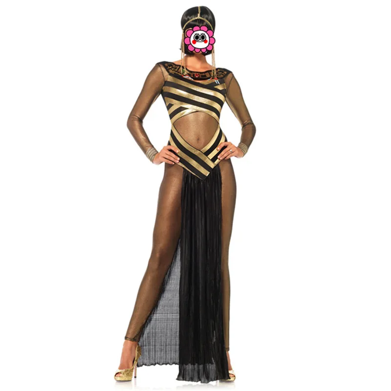 Sexy Halloween Ancient Egypt Great Egyptian Palace Cleopatra Queen Dress Cosplay Dancer PartyShow club Costume Stage Wear Lace
Sexy Halloween Ancient Egypt Great Egyptian Palace Cleopatra Queen Dress Cosplay Dancer PartyShow club Costume Stage Wear Lace
