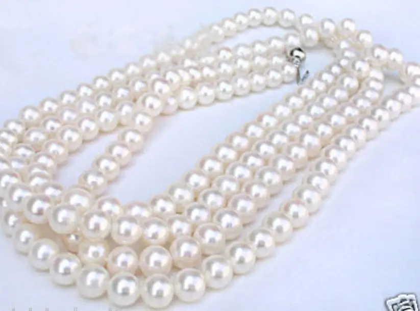 Women Gift word Love >>>>>Genuine Top AAAA+ 7-7.5mm round white akoya pearl necklace 50" gold cl mujer for jewelry
Women Gift word Love >>>>>Genuine Top AAAA+ 7-7.5mm round white akoya pearl necklace 50" gold cl mujer for jewelry