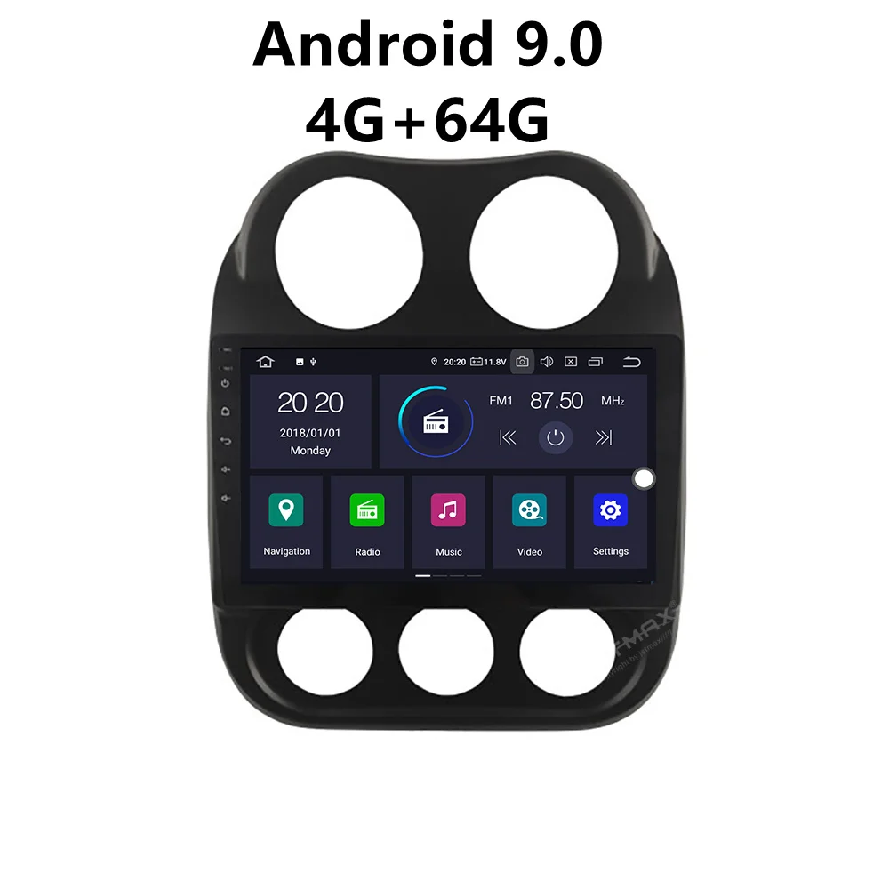 JSTMAX 10,2 ''Android 9,0 4G + 64G ISP экран автомобильный DVD Радио Стерео GPS плеер для Jeep Compass 2011-2016 стерео Мультимедиа
JSTMAX 10,2 ''Android 9,0 4G + 64G ISP экран автомобильный DVD Радио Стерео GPS плеер для Jeep Compass 2011-2016 стерео Мультимедиа