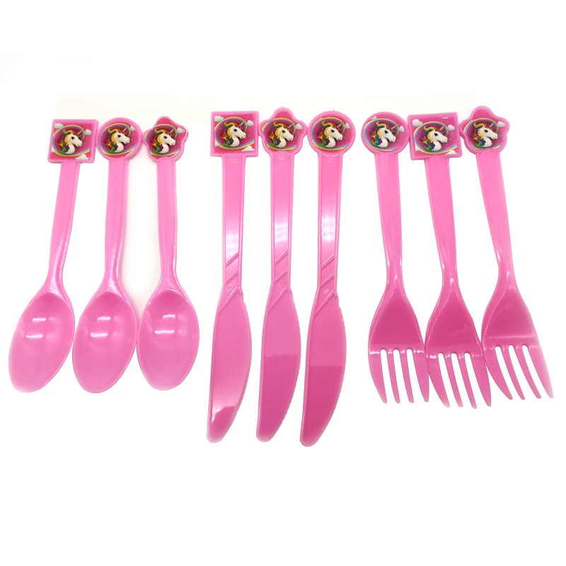 Birthday Party Unicorn Theme Plastic Disposable Tableware Baby Shower Decoration Kids Girls Favors Pink Spoons Forks Knife 10PCS
Birthday Party Unicorn Theme Plastic Disposable Tableware Baby Shower Decoration Kids Girls Favors Pink Spoons Forks Knife 10PCS