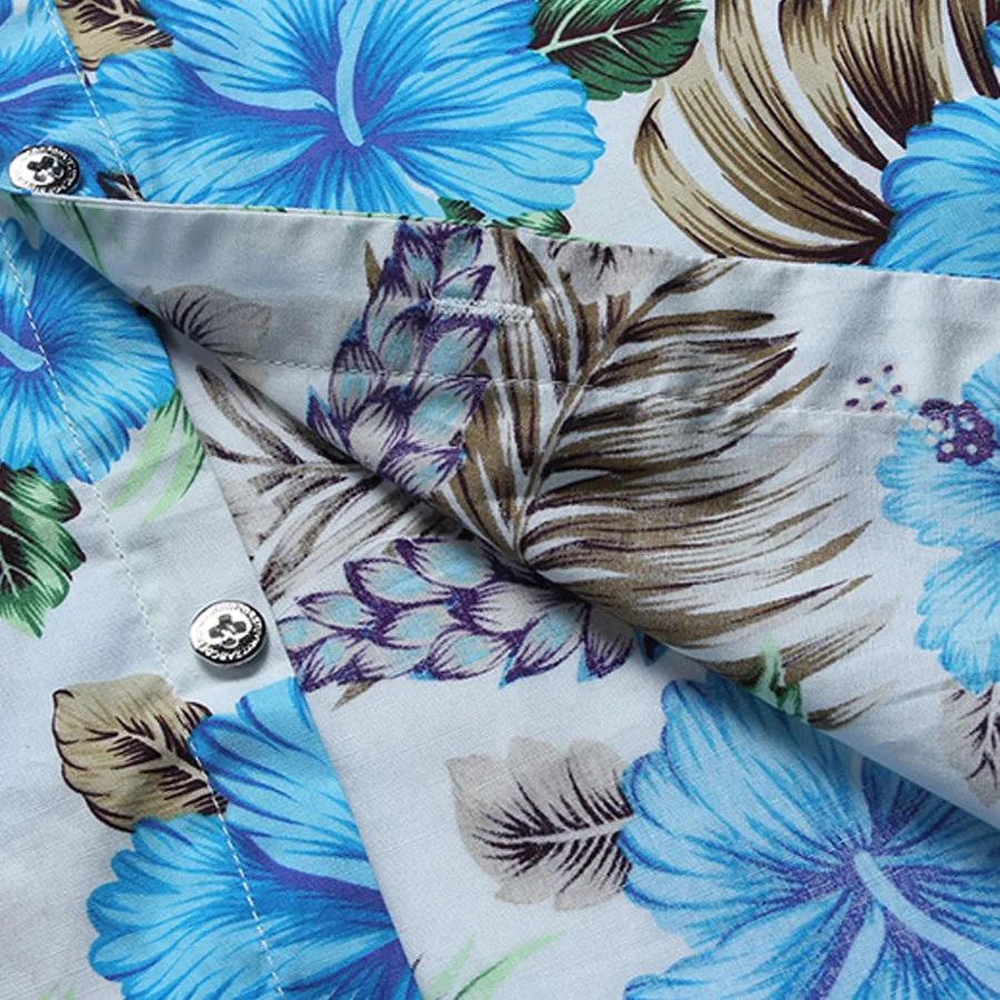 Mens Floral Cotton Shirts Slim Fit Short Sleeve Plus Size M-5XL Dress Casual Blouse Chemise Homme New Arrival Blue S037
Mens Floral Cotton Shirts Slim Fit Short Sleeve Plus Size M-5XL Dress Casual Blouse Chemise Homme New Arrival Blue S037