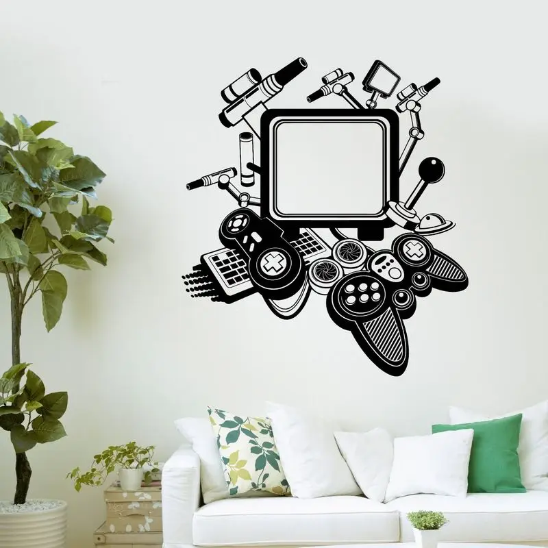Game Room Handle Sticker Gamer Decal Gaming Posters Gamer Vinyl Wall Decals Parede Decor Mural Video Game Sticker
Game Room Handle Sticker Gamer Decal Gaming Posters Gamer Vinyl Wall Decals Parede Decor Mural Video Game Sticker
