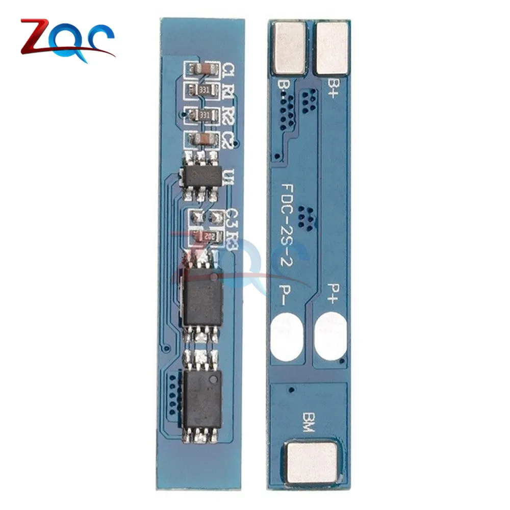 5pcs 2S 3A 7.4V 8.4V Li-ion Lithium 18650 Battery Charger Protection Board BMS PCM for Li-ion Lipo Battery Cell Pack
5pcs 2S 3A 7.4V 8.4V Li-ion Lithium 18650 Battery Charger Protection Board BMS PCM for Li-ion Lipo Battery Cell Pack