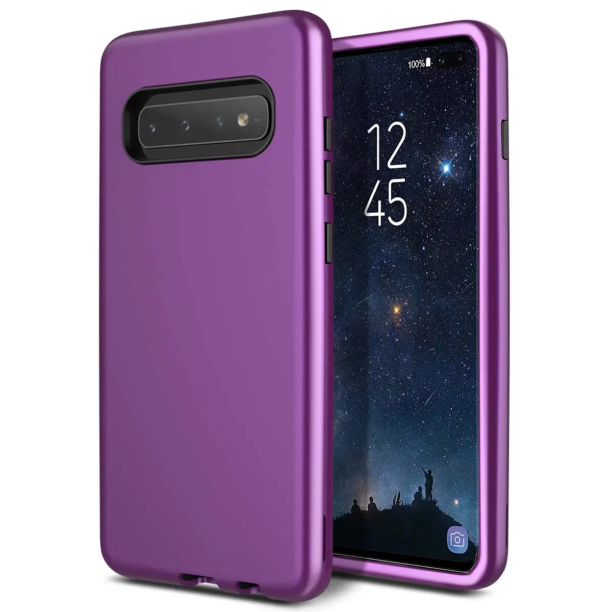 Для Samsung Galaxy S10 Plus S10e S9 S8 чехол 3 в 1 Гибридный противоударный военный защитный