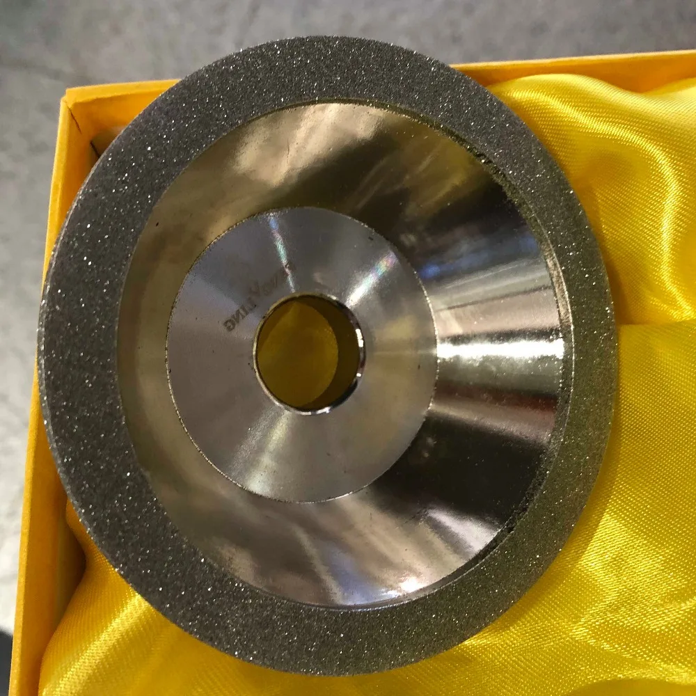 BW100mm Diamond Grinding Wheel Cup Shaped Circles For Tungsten Steel Milling Cutter Tool Sharpener Grinder Accessories | Инструменты