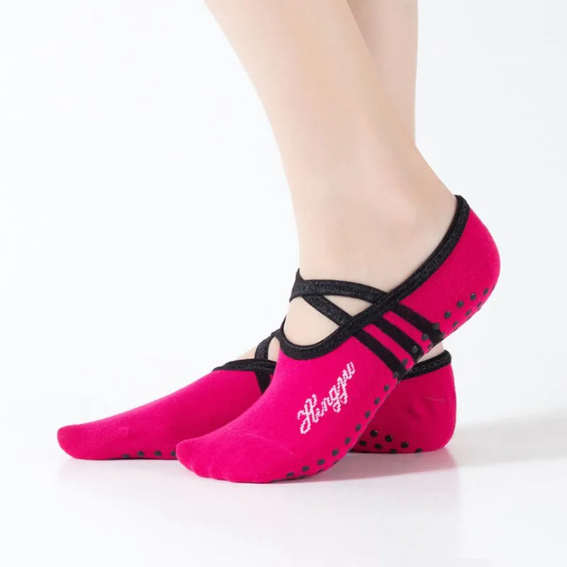 Yoga Socks Women Round Head Backless Cotton Non-Slip Bandage Sports Socks Ventilation Pilates Ballet Socks Dance Sock Slippers
Yoga Socks Women Round Head Backless Cotton Non-Slip Bandage Sports Socks Ventilation Pilates Ballet Socks Dance Sock Slippers