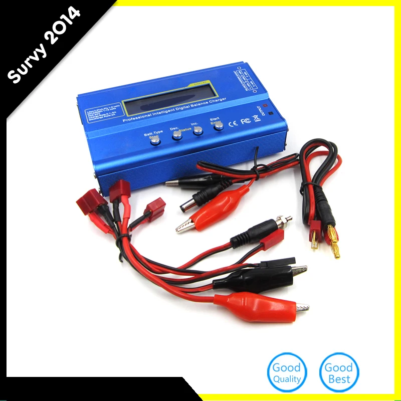 Build-Power 80W iMAX B6 LCD Screen Digital RC Lipo NiMh Li-ion Ni-Cd RC Battery Balance Charger Digital Charger Discharger C1
Build-Power 80W iMAX B6 LCD Screen Digital RC Lipo NiMh Li-ion Ni-Cd RC Battery Balance Charger Digital Charger Discharger C1