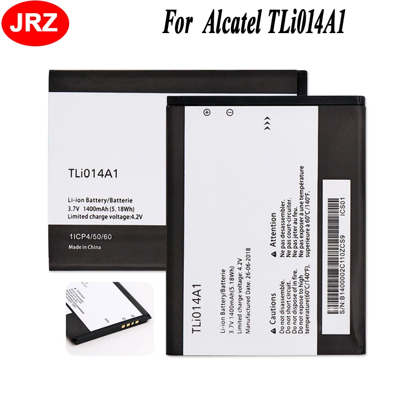 JRZ LOT=10PC TLi014A1 Battery For Alcatel M'Pop 5020D fire 4012A 4012X 4007D Pixi 3 1400mAh 3.7V Replacement Batteries
JRZ LOT=10PC TLi014A1 Battery For Alcatel M'Pop 5020D fire 4012A 4012X 4007D Pixi 3 1400mAh 3.7V Replacement Batteries