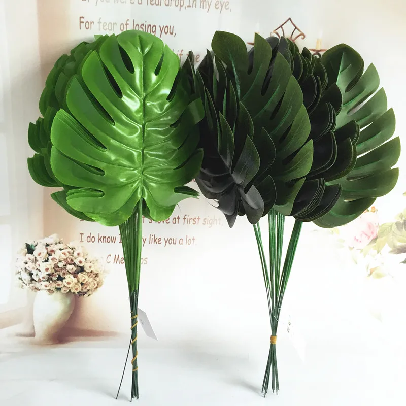 Plastic Palm Fern Turtle Leaf Artificial Flowers for Decoration Fake Flowers for Home Decor Leaves
Plastic Palm Fern Turtle Leaf Artificial Flowers for Decoration Fake Flowers for Home Decor Leaves