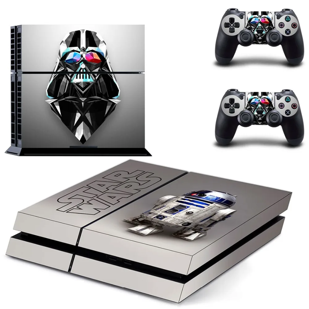 Звездные войны последние джедаи наклейка для PS4 Виниловая консоли Sony Playstation 4 и 2