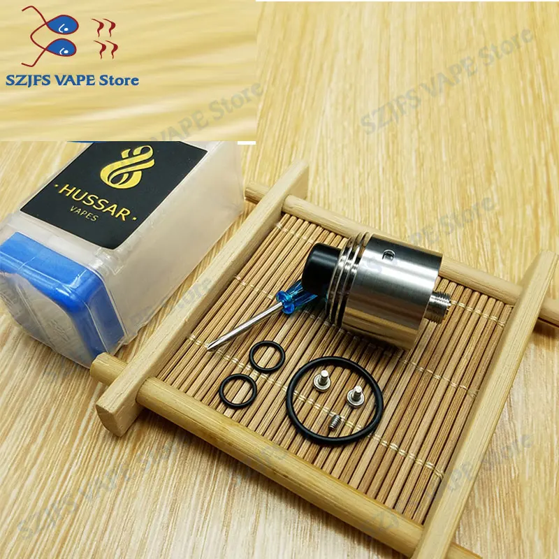 NEW arrived Hussar RDTA VAPE 316 steel material 2ML Single drop of oil Rebuildable atomizer fit 510 thread mod VS Hussar RTA
NEW arrived Hussar RDTA VAPE 316 steel material 2ML Single drop of oil Rebuildable atomizer fit 510 thread mod VS Hussar RTA