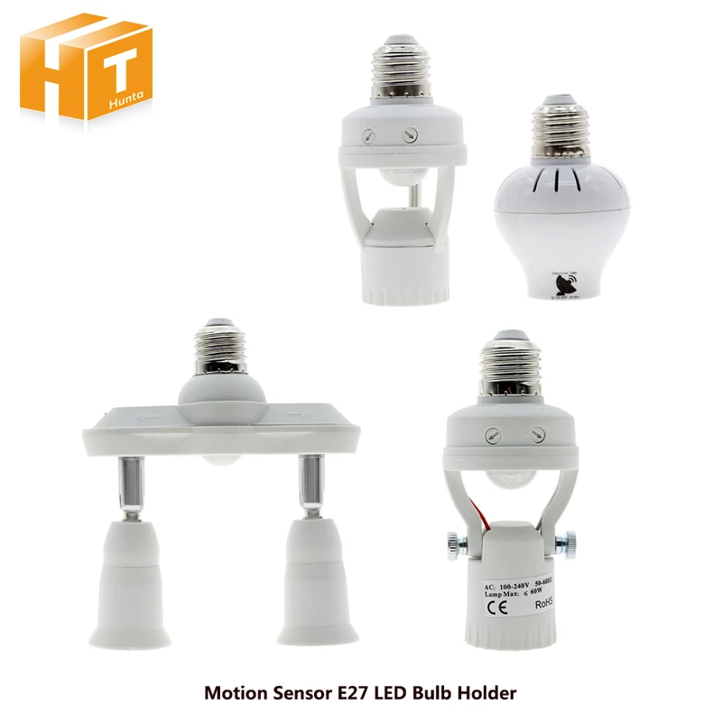 E27 LED Lamp Base Holder PIR Motion Sensor /Radar Microwave Sensor Light Control Switch 110V - 240V
E27 LED Lamp Base Holder PIR Motion Sensor /Radar Microwave Sensor Light Control Switch 110V - 240V