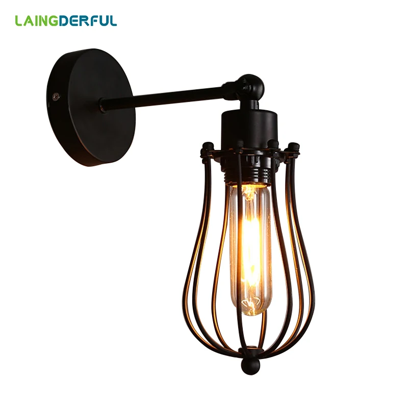 LAINGDERFUL Vintage Loft Industrial Decor Wall Lamps Iron Retro Inwall Lights Decorative Lamp For Corridor Bar Wall Lamps
LAINGDERFUL Vintage Loft Industrial Decor Wall Lamps Iron Retro Inwall Lights Decorative Lamp For Corridor Bar Wall Lamps