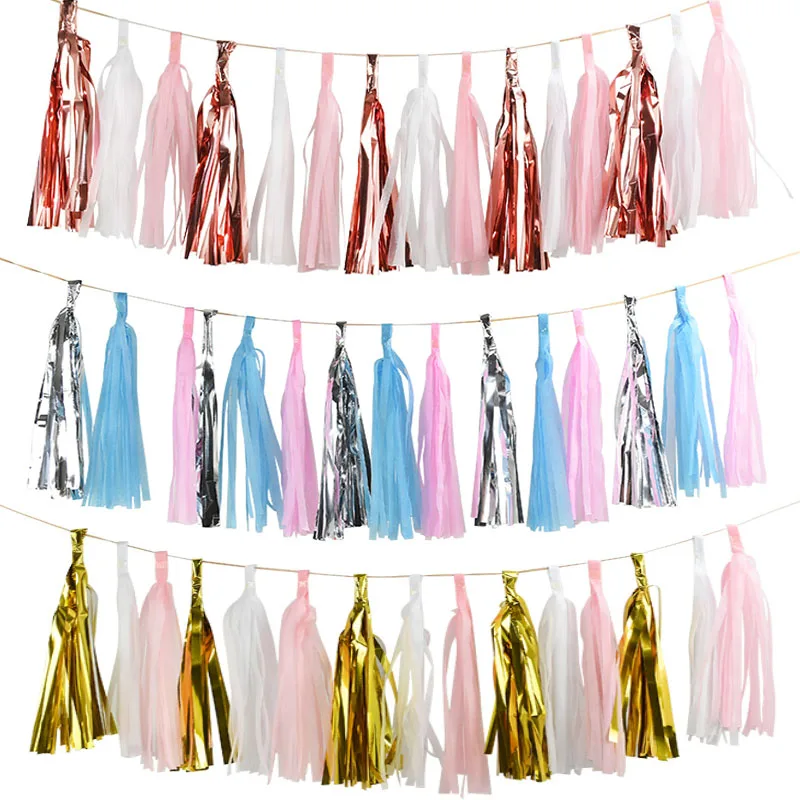 15pcs 14inch 35cm Rose Gold Tassel Tissue Paper Tassels Party Wall Hanging Decoration Wedding Garland Birthday Bunting
15pcs 14inch 35cm Rose Gold Tassel Tissue Paper Tassels Party Wall Hanging Decoration Wedding Garland Birthday Bunting