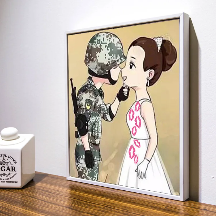 Army Bridal girl Diy 5d full diamond painting mosaic Daimond painting decorative Diamond Embroidery for home decoration
Army Bridal girl Diy 5d full diamond painting mosaic Daimond painting decorative Diamond Embroidery for home decoration