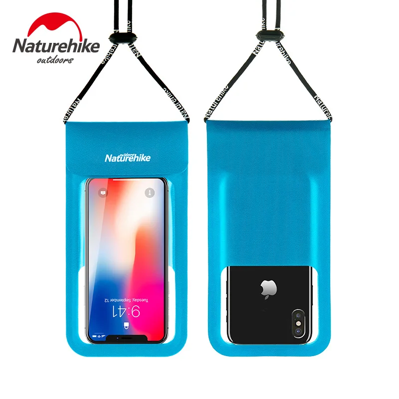 Naturehike Outdoor Swimming Phone Waterproof Bag TPU Lightweight Touch Screen Dry Bag For 4 inch - 6 inch 2 Sizes 31 to 36g
Naturehike Outdoor Swimming Phone Waterproof Bag TPU Lightweight Touch Screen Dry Bag For 4 inch - 6 inch 2 Sizes 31 to 36g