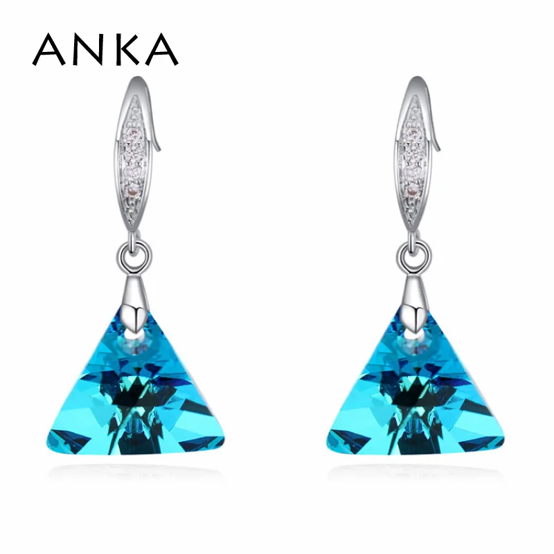 ANKA new triangle collection pendant drop earrings for women gift Crystals from Austria #122356
ANKA new triangle collection pendant drop earrings for women gift Crystals from Austria #122356