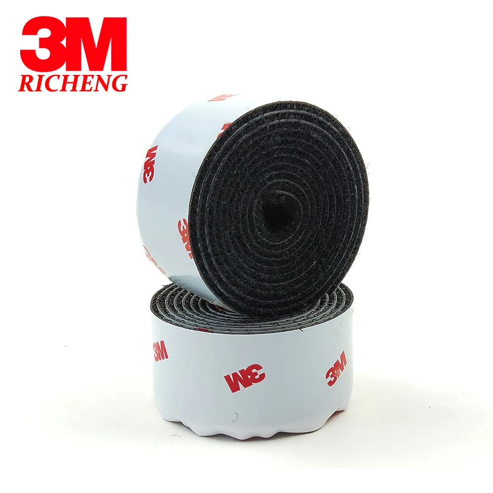 100% original 3M Reclosable Fabric Adhesive SJ3526 hook and SJ3527 loop acrylic Fastener 3M tape Black 1in*1M
100% original 3M Reclosable Fabric Adhesive SJ3526 hook and SJ3527 loop acrylic Fastener 3M tape Black 1in*1M