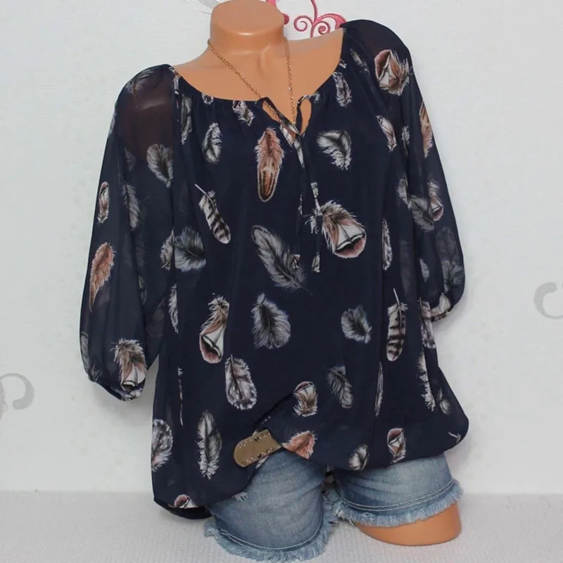 Women's Clothing Chiffon Shirt 2019 The New Large Size 5XL Europe America Explosion Coat Fashion Loose Shirt Printing Female
Women's Clothing Chiffon Shirt 2019 The New Large Size 5XL Europe America Explosion Coat Fashion Loose Shirt Printing Female