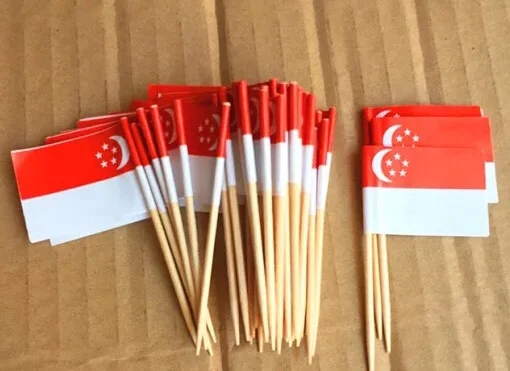 Singapore Flag Paper Food Picks Dinner Cake Toothpicks Cupcake Decoration Fruit Cocktail Sticks Party Supplies
Singapore Flag Paper Food Picks Dinner Cake Toothpicks Cupcake Decoration Fruit Cocktail Sticks Party Supplies