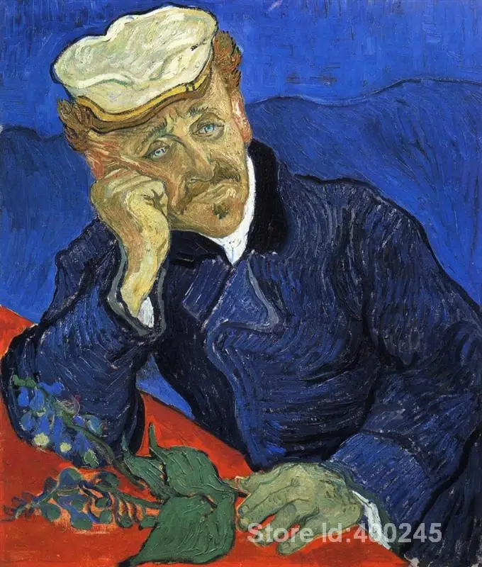 Impressionist art Portrait of Doctor Gachet Vincent Van Gogh paintings home decor Handmade High quality
Impressionist art Portrait of Doctor Gachet Vincent Van Gogh paintings home decor Handmade High quality
