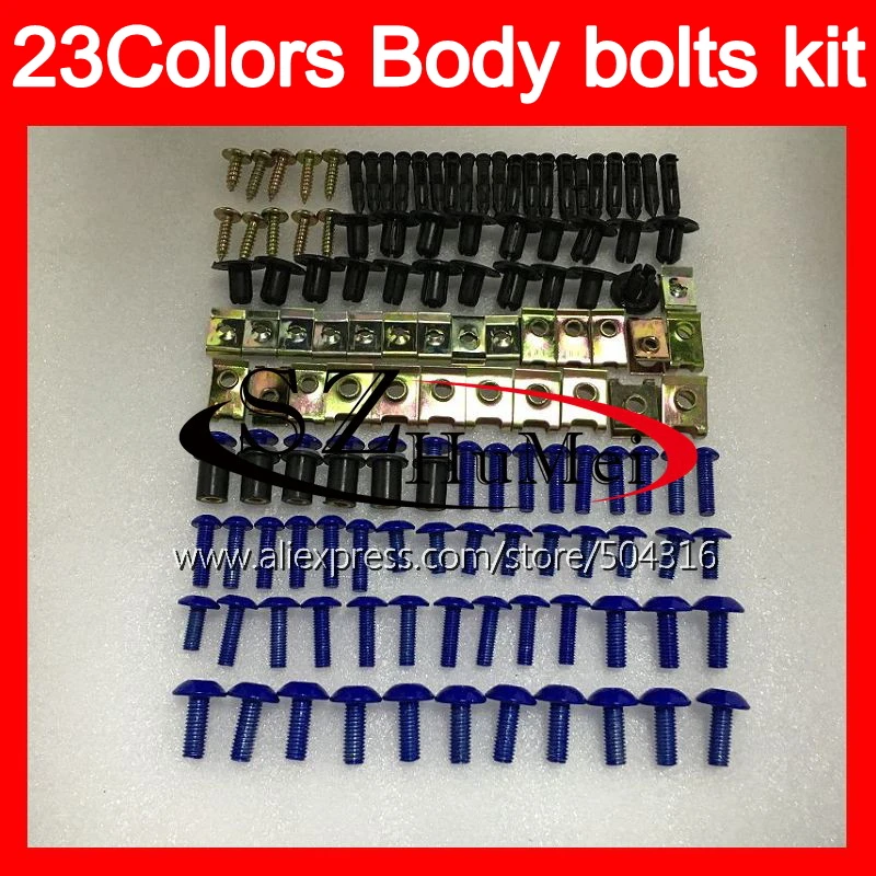 Fairing bolts full screw kit For YAMAHA YZF1000R 96 97 98 99 00 01 96-07 YZF 1000R 02 03 04 05 06 07 Windscreen bolt screws Nuts
Fairing bolts full screw kit For YAMAHA YZF1000R 96 97 98 99 00 01 96-07 YZF 1000R 02 03 04 05 06 07 Windscreen bolt screws Nuts