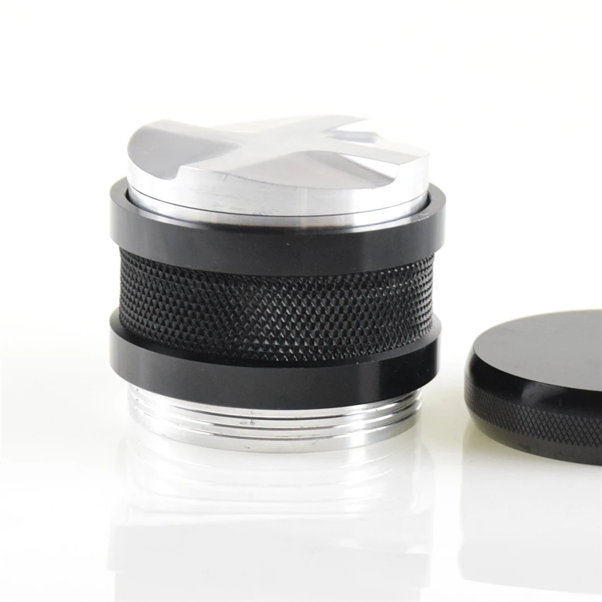 Double Coffee Tamper Multifunction Aluminum Tamper 58mm Convex Base Adjustable Four Leaves Powder Hammer Espresso Tamper Barista
Double Coffee Tamper Multifunction Aluminum Tamper 58mm Convex Base Adjustable Four Leaves Powder Hammer Espresso Tamper Barista