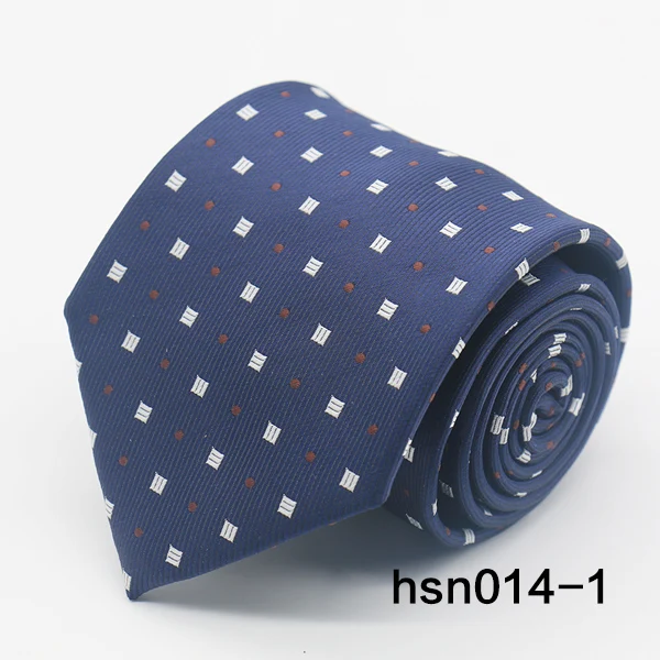 Новый стиль с галстуком в горошек Свадебный геометрический Шарм мужской галстук