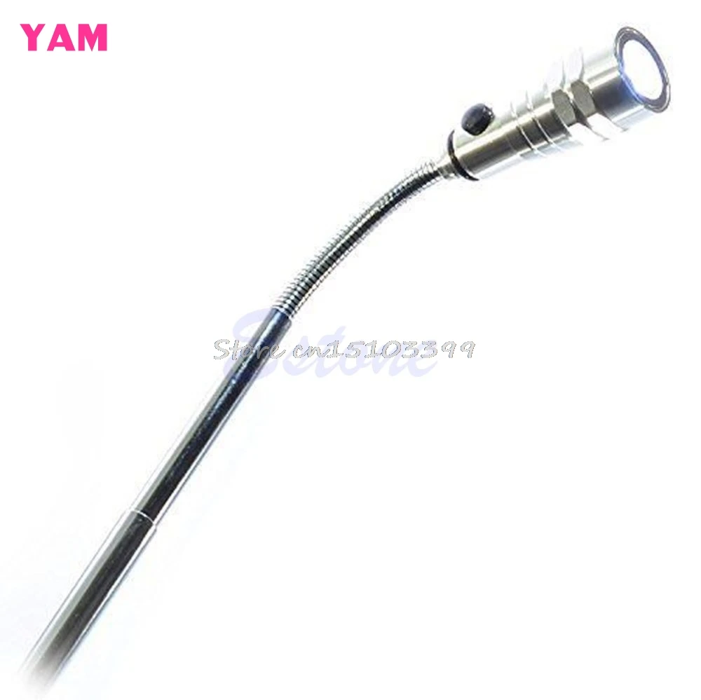 Flexible Torch 3 LED Light Telescoping Magnetic Pick Up Tool Lamp Flashlight New G08 Whosale&DropShip
Flexible Torch 3 LED Light Telescoping Magnetic Pick Up Tool Lamp Flashlight New G08 Whosale&DropShip