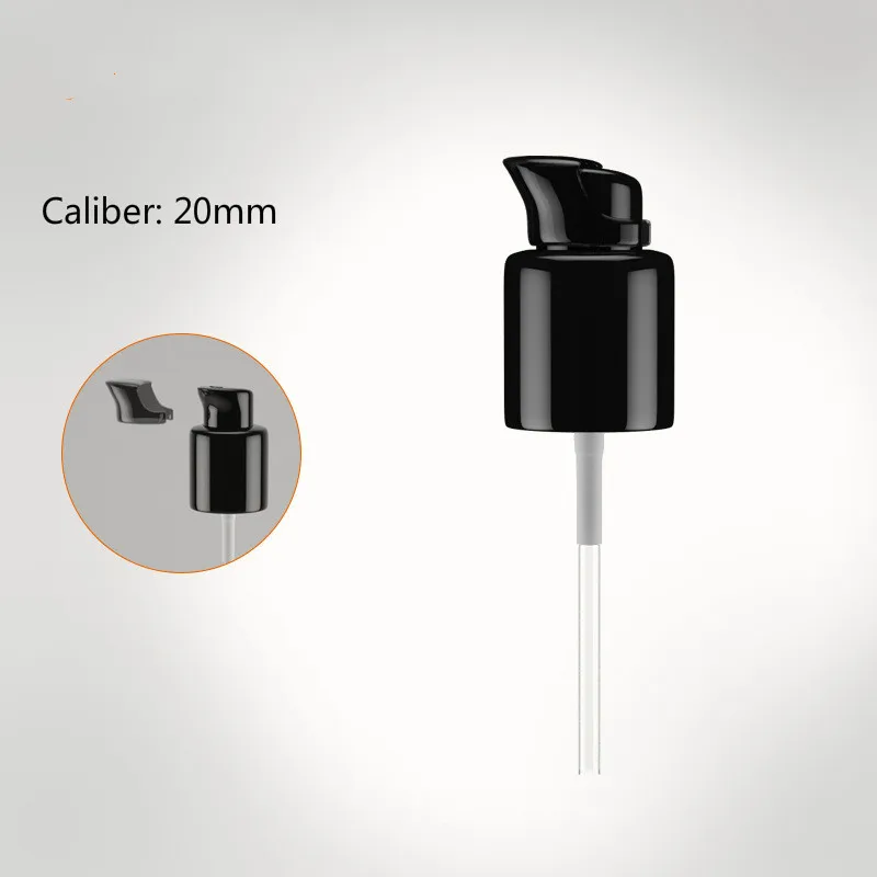 1pcs 20mm caliber black lotion pump 30ml essence body milk press pump head cosmetic rotary bayonet lotion pump head
1pcs 20mm caliber black lotion pump 30ml essence body milk press pump head cosmetic rotary bayonet lotion pump head