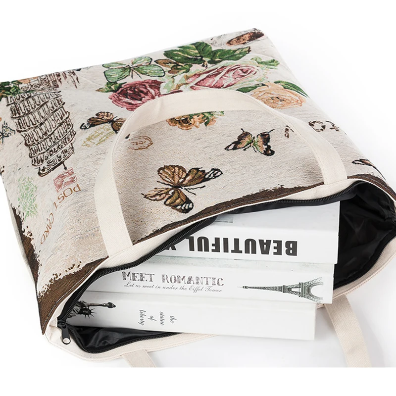Printing Casual Canvas Bags Women Handbag Zipper Flower large Shoulder Bags For Woman 2017 Fashion Summer Big Tote Handbags New
Printing Casual Canvas Bags Women Handbag Zipper Flower large Shoulder Bags For Woman 2017 Fashion Summer Big Tote Handbags New