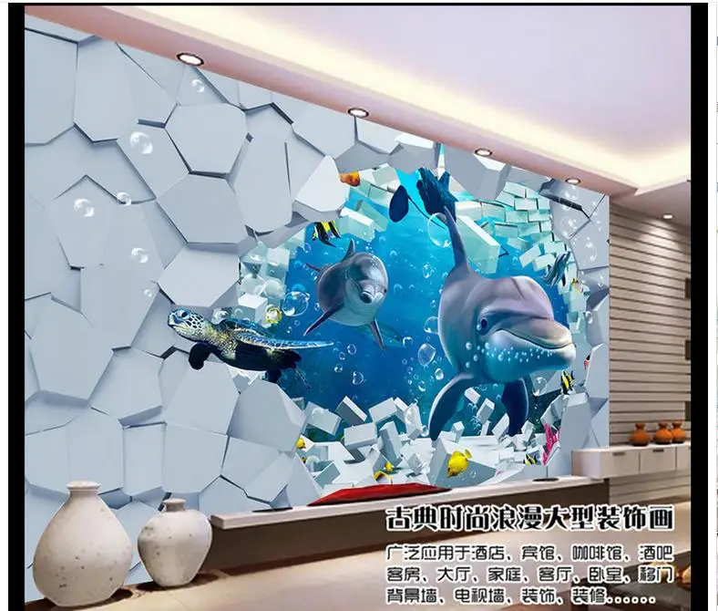 3D wall murals wallpaper custom picture mural wall 3D frescoes underwater world three - dimensional painting background wall
3D wall murals wallpaper custom picture mural wall 3D frescoes underwater world three - dimensional painting background wall