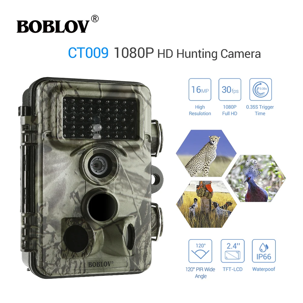 BOBLOV CT009 16MP фото тропа охотничья Камера 42 инфракрасные Камера s Ночное видение Дикая Охота Cam bolyguard фото kapanlar
BOBLOV CT009 16MP фото тропа охотничья Камера 42 инфракрасные Камера s Ночное видение Дикая Охота Cam bolyguard фото kapanlar