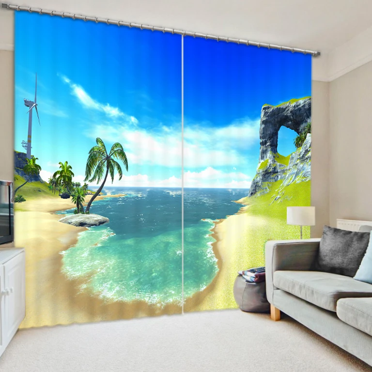 3D Printing Curtains Of Tourist Destination With Bedding Room Living Room or Hotel Cortians Thick Sunshade Window Curtains
3D Printing Curtains Of Tourist Destination With Bedding Room Living Room or Hotel Cortians Thick Sunshade Window Curtains