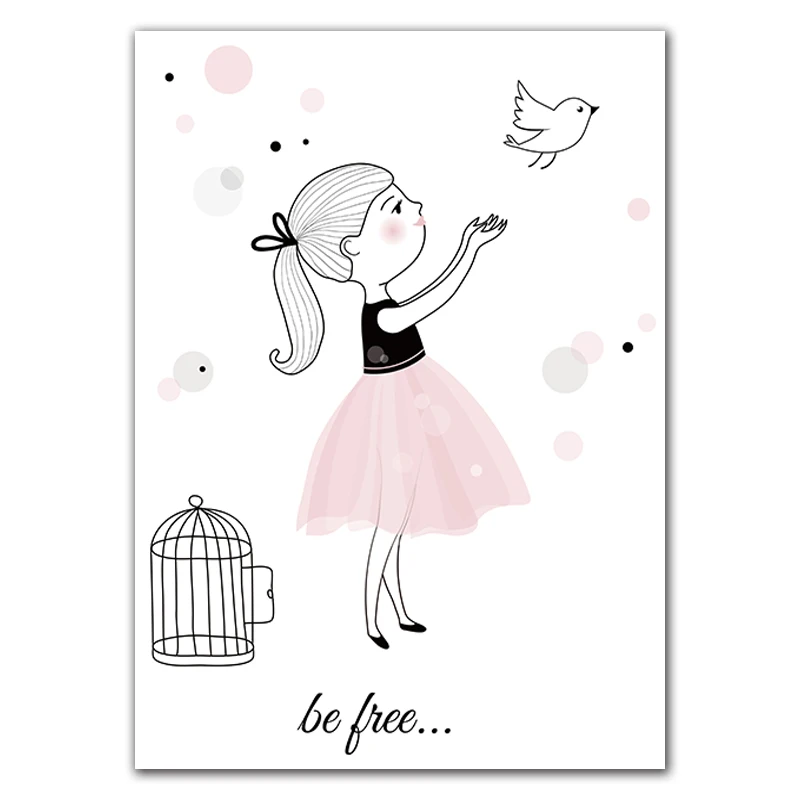 Nordic Poster Prints Cartoon Pink Girl Wall Pictures For Kids Bedroom Nursery Home Decor No Frame Painting On Canvas Wall Decor
Nordic Poster Prints Cartoon Pink Girl Wall Pictures For Kids Bedroom Nursery Home Decor No Frame Painting On Canvas Wall Decor