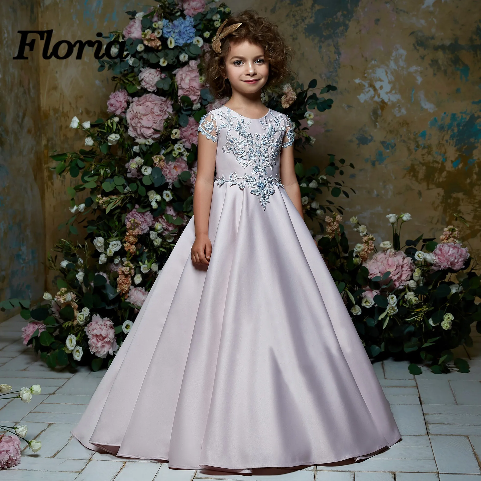 New Arrivals Princess Lace Appliques Ball Gowns Flower Girl Dress Pageant Gowns For Weddings First Communion Dresses For Girls
New Arrivals Princess Lace Appliques Ball Gowns Flower Girl Dress Pageant Gowns For Weddings First Communion Dresses For Girls