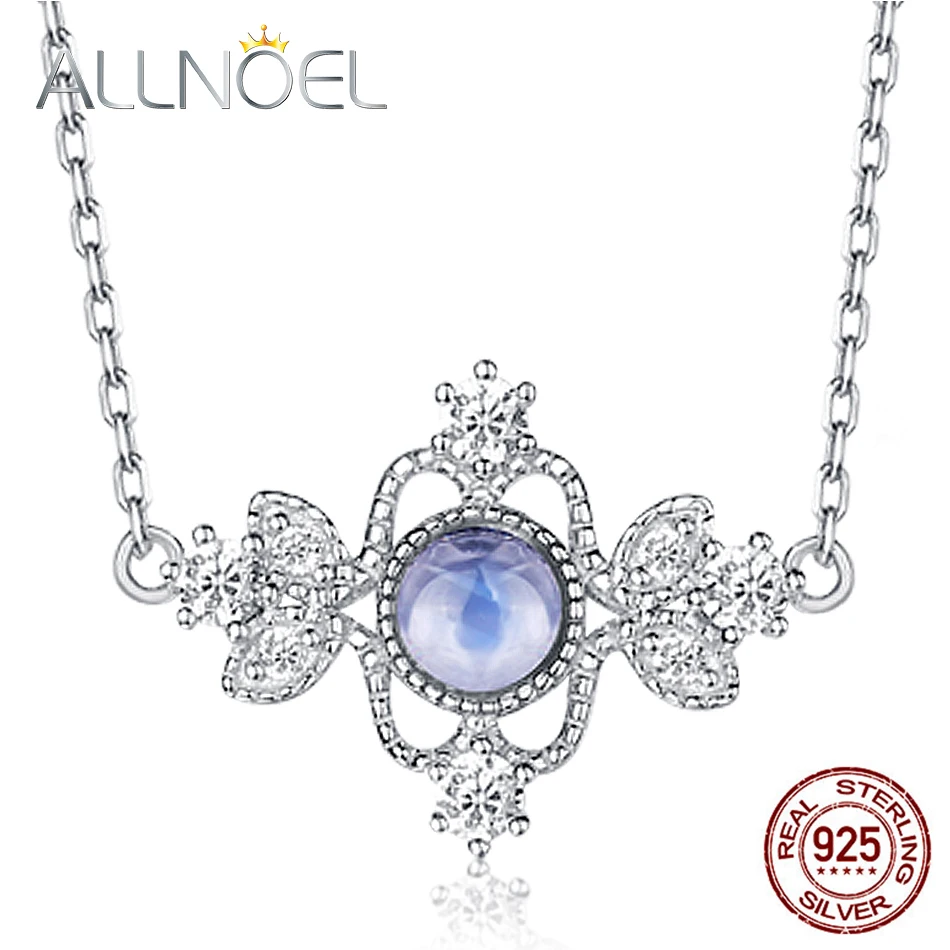 ALLNOEL 925 Sterling Silver Aurora Moonstone Necklace For Women Genuine White Gold Chains Necklaces Engagement Fine Jewelry New
ALLNOEL 925 Sterling Silver Aurora Moonstone Necklace For Women Genuine White Gold Chains Necklaces Engagement Fine Jewelry New