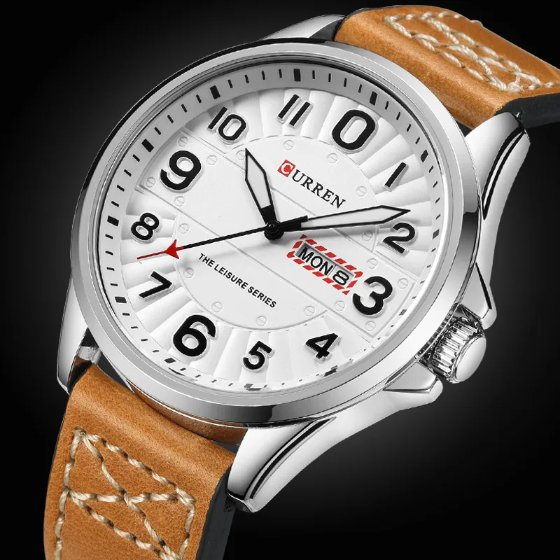 CURREN Casual Mens Watches Top Brand Luxury Men's Quartz Watch Waterproof Sport Military Watches Men Leather Relogio Masculino
CURREN Casual Mens Watches Top Brand Luxury Men's Quartz Watch Waterproof Sport Military Watches Men Leather Relogio Masculino