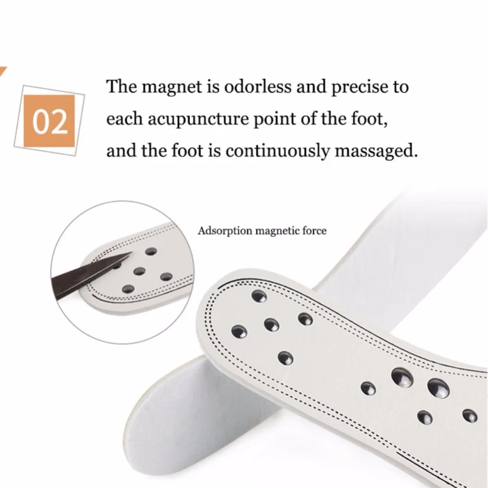 Hot 2pcs/Pair Unisex Foot Slimming Massage Insoles Magnetic Massage To Therapy Relief Pain Acupressure Insoles
Hot 2pcs/Pair Unisex Foot Slimming Massage Insoles Magnetic Massage To Therapy Relief Pain Acupressure Insoles