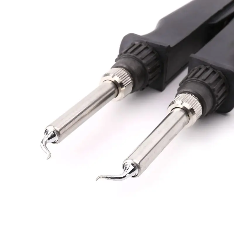 902 ESD SMD Double Soldering Iron Tweezer Handle Clip Heating Plier Soldering Station Accessories
902 ESD SMD Double Soldering Iron Tweezer Handle Clip Heating Plier Soldering Station Accessories