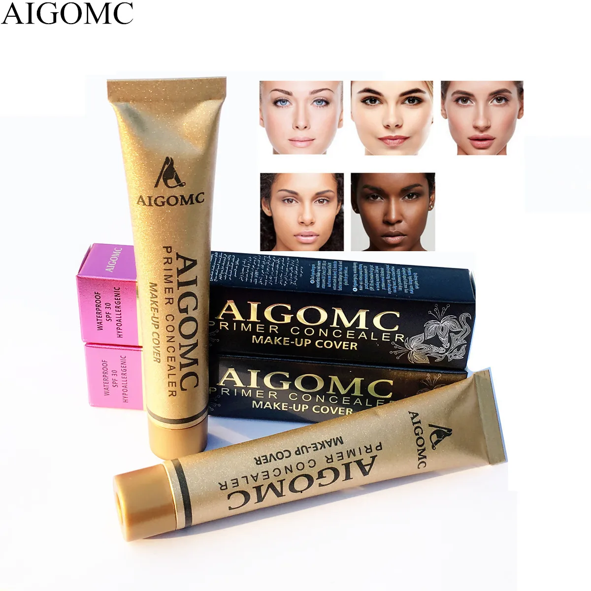 Палитра для консилера лица Aigomc база макияжа Праймер корректирующий крем