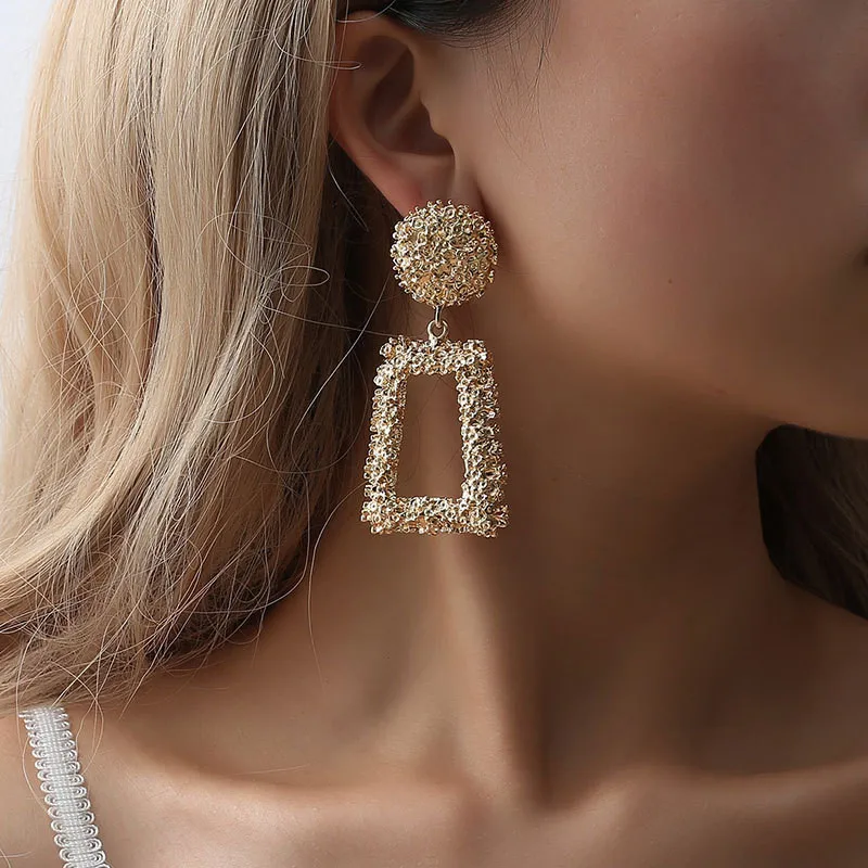 Big Drop Earrings for Women Geometric Statement Earrings female 2019 Fashion Modern Brincos Jewelry hanging kolczyki oorbellen
Big Drop Earrings for Women Geometric Statement Earrings female 2019 Fashion Modern Brincos Jewelry hanging kolczyki oorbellen