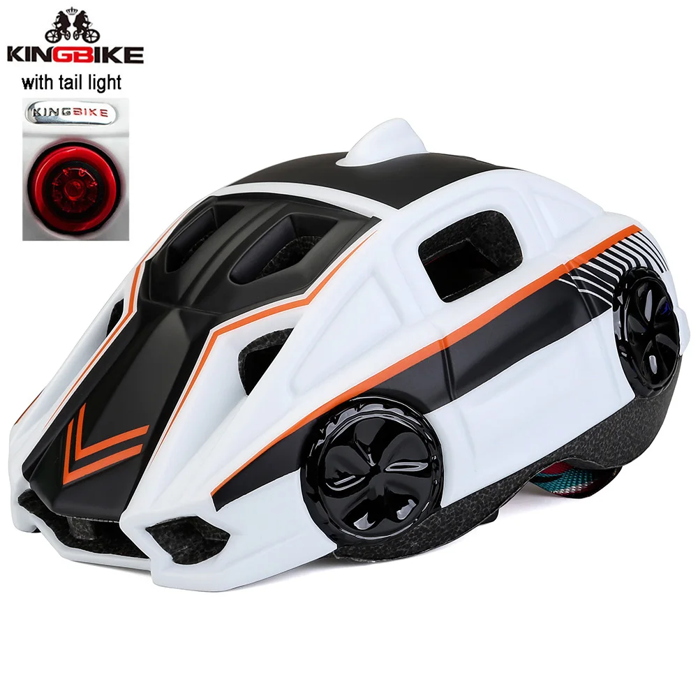 Шлем KINGBIKE детский ультралегкий со светодиодной подсветкой на возраст 3