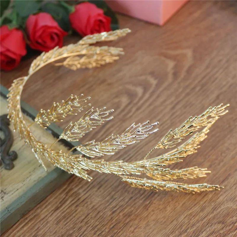 Mamojko Baroque Wedding Bridal Crown Bridesmaid Wheat Ears Women Gold Color Crystal Tiara Crown Headbands Hair Accessories
Mamojko Baroque Wedding Bridal Crown Bridesmaid Wheat Ears Women Gold Color Crystal Tiara Crown Headbands Hair Accessories