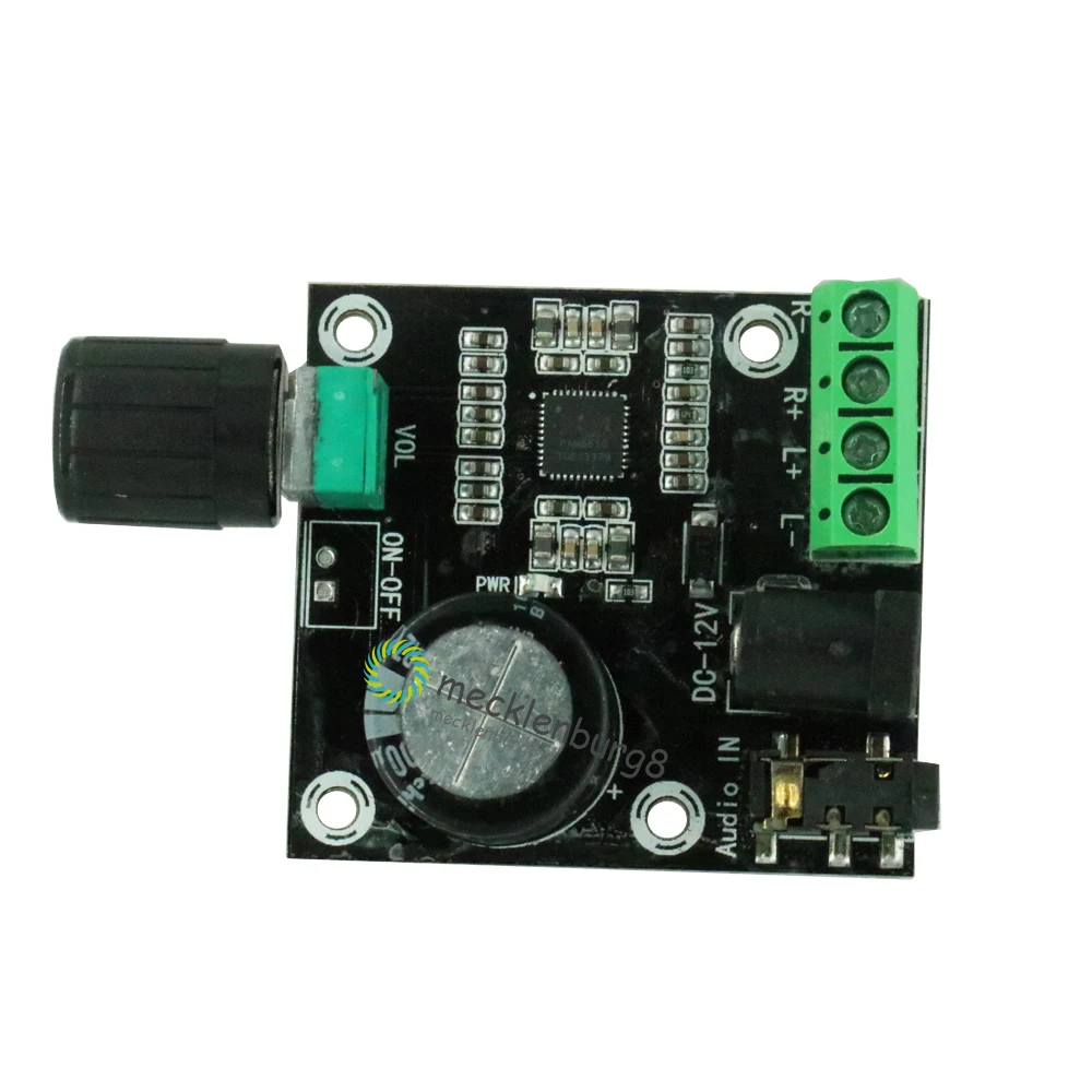 Super Slim 2 x 15W PAM8610 Class D Digital Dual Power Audio Amplifier Board Module 12V 15 W+15 W Electrical Components
Super Slim 2 x 15W PAM8610 Class D Digital Dual Power Audio Amplifier Board Module 12V 15 W+15 W Electrical Components