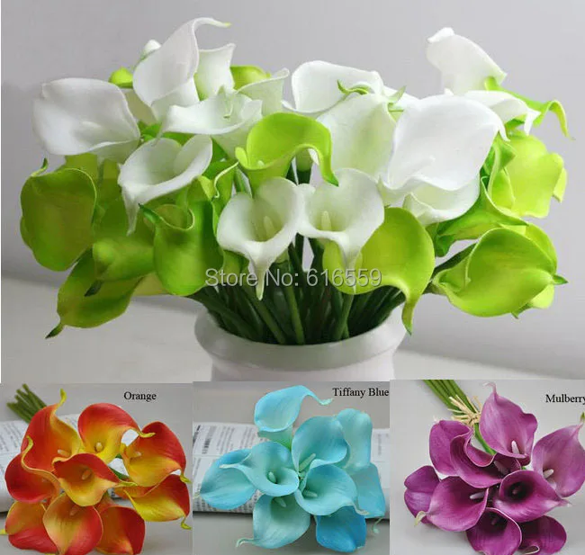 30pcs/lot Real Touch PU Calla Lily Decorative Artificial Flowers For Wedding Bouquet Party Home Decoration 10 Colors (no Vase)
30pcs/lot Real Touch PU Calla Lily Decorative Artificial Flowers For Wedding Bouquet Party Home Decoration 10 Colors (no Vase)